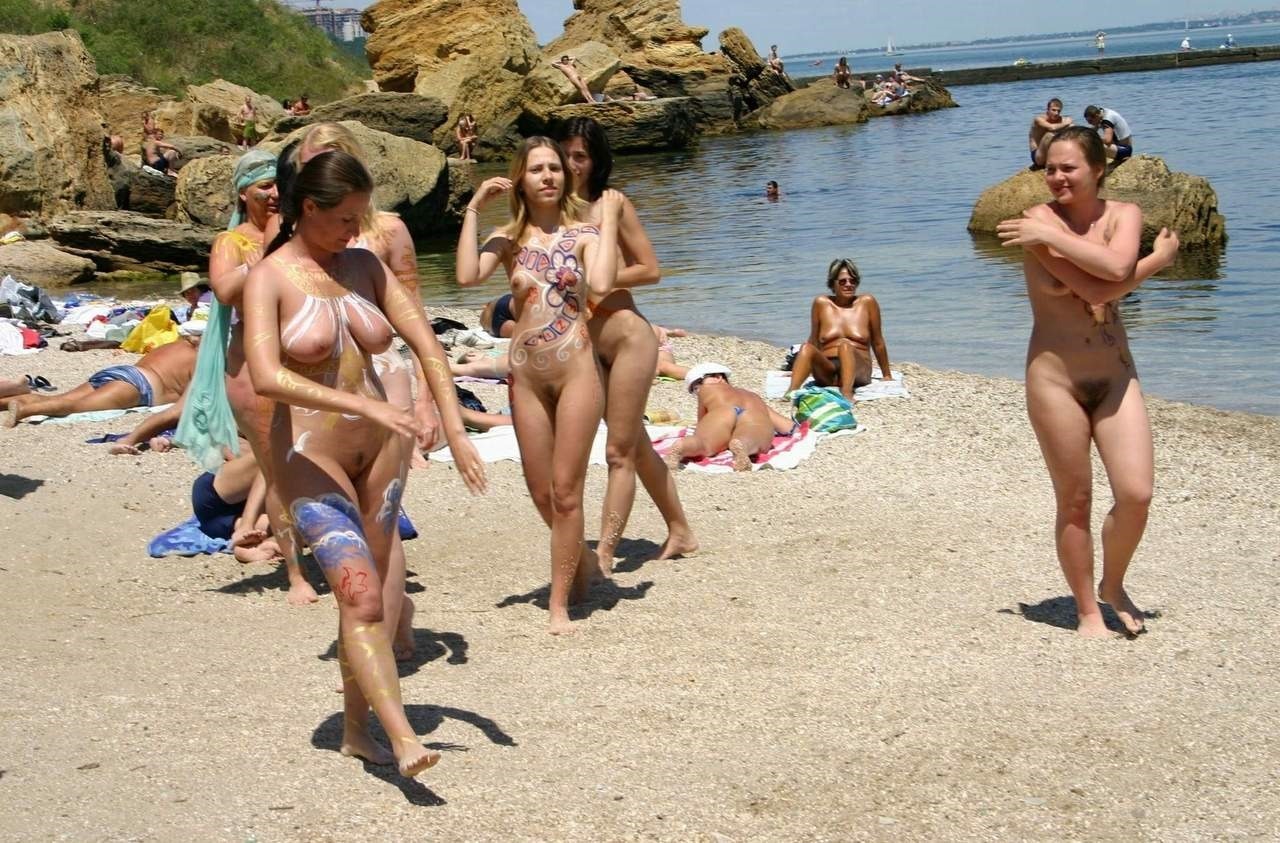 Секс На Пляже В Одессе