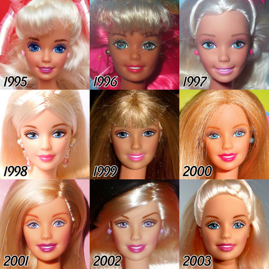 1998 Barbie looks like she thinks she's better than you.