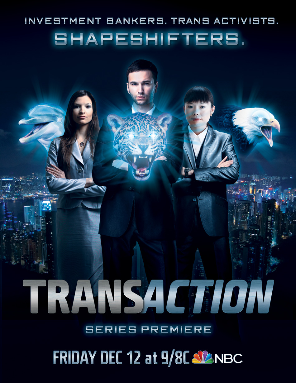 TRANSACTION Series Premiere Ad