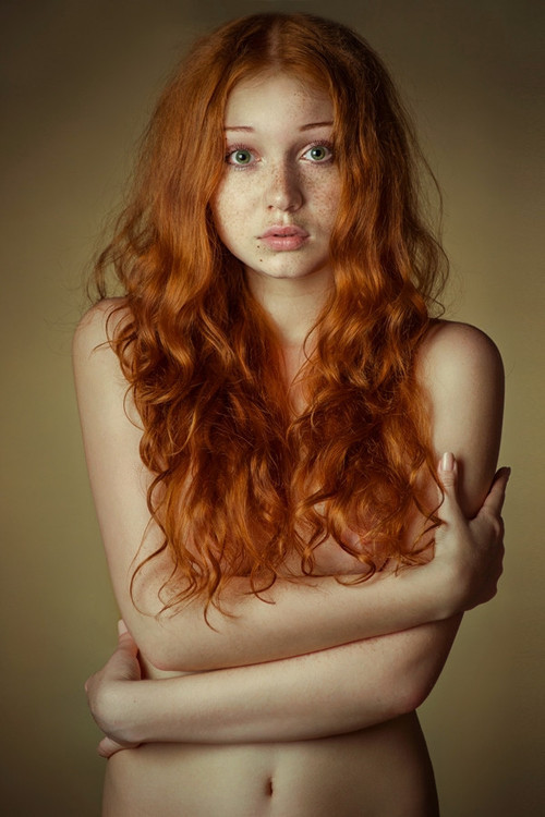 Cute sexy petite redhead