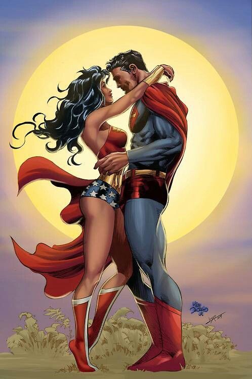 Image result for superman and wonder woman