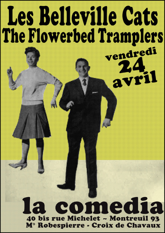 Les Belleville Cats + The Flowerbed Tramplers LA COMEDIA - Montreuil 24/04/15 Tumblr_nmv11q1AiO1t6y5mro1_540