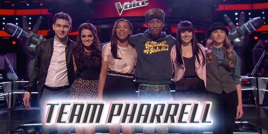 Team Pharrell The Voice season 8