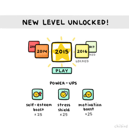 Congratulations! You’ve unlocked level 2015. Please enjoy~