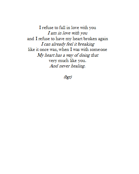 Falling In Love Poems Tumblr | Free Love Quotes