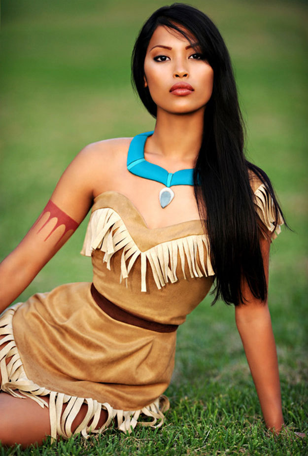 Native american princess girls costume