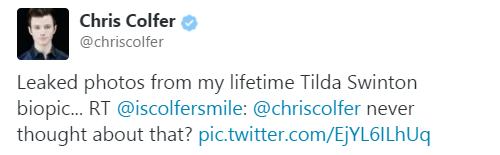 Chris Colfer Tweets - Page 18 Tumblr_nm7nwyyJeb1u88r6co1_500