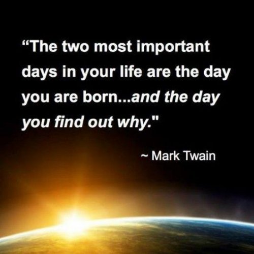 The two most important days in your life Quotes