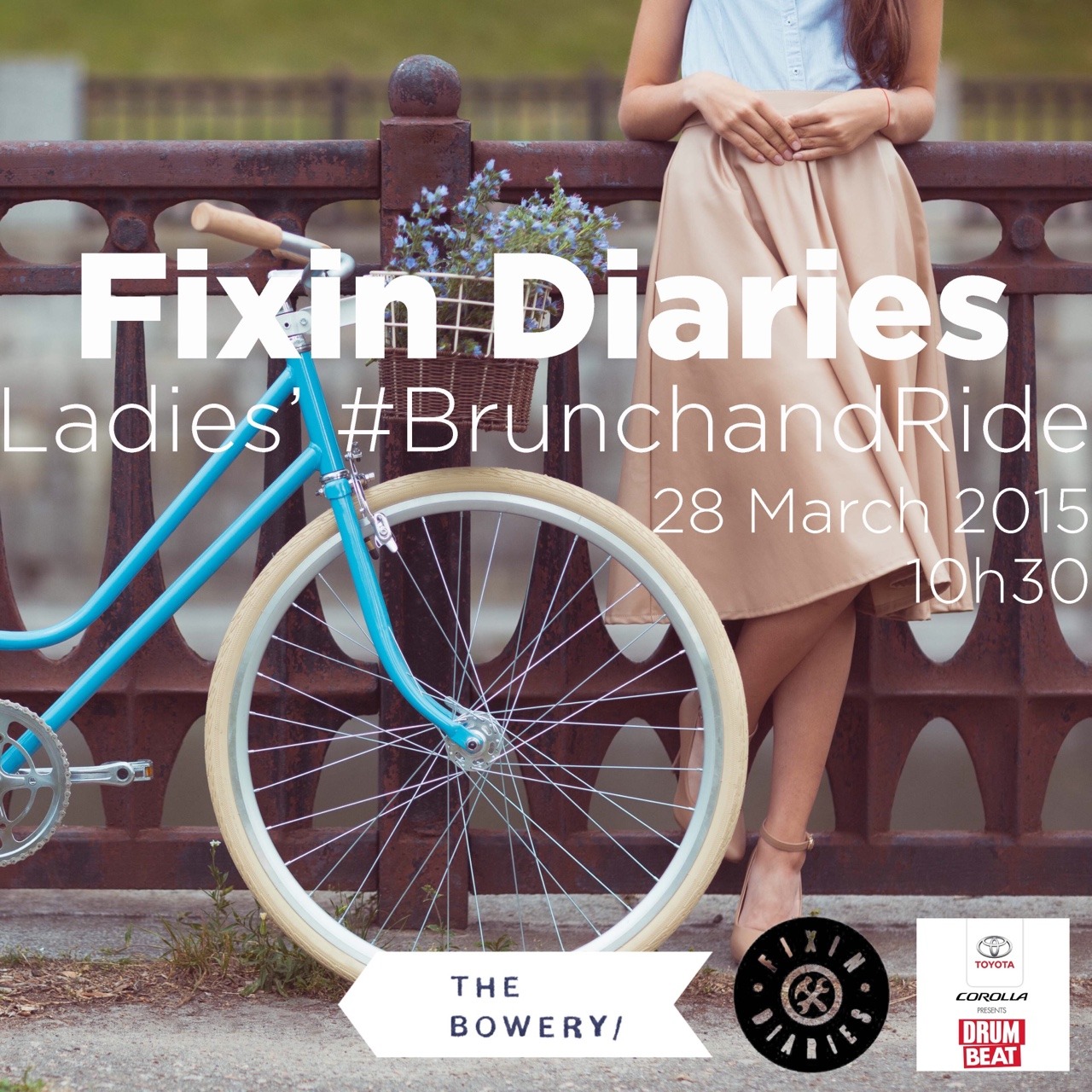 It’s official. The ladies-only #brunchandride is happening. Bring your own bike; there’ll be limited bikes for hire. Food from The Bowery. Learn to ride. And let’s take on the streets of Soweto. End your day in Soweto with the biggest local concert of the year, DRUM Beat. We have discounted tickets for you. Get your tickets here: https://www.quicket.co.za/events/8573-fixin-diaries-ladies39-brunchandride/