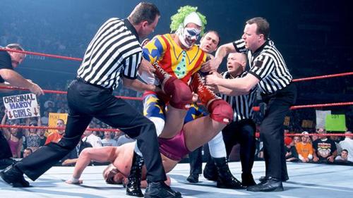 Chris Jericho as a clown...