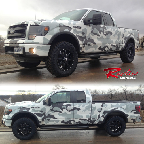 What do you think of this Snow Camo Ford F150 truck?!