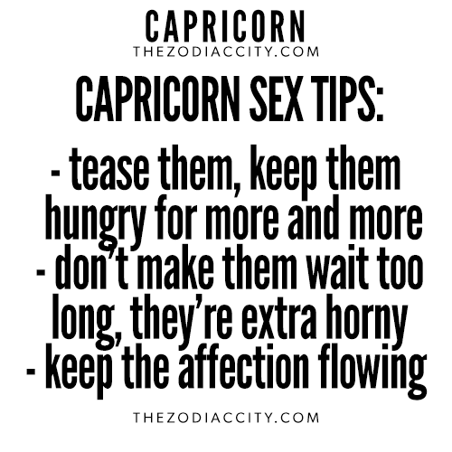 Capricorn Sex 58