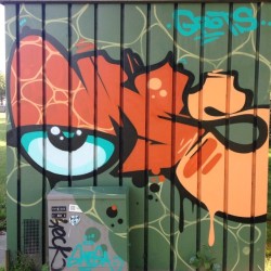 A little cheeky monkey dedicated to #Grots #rfgraff #roskildefestival2014