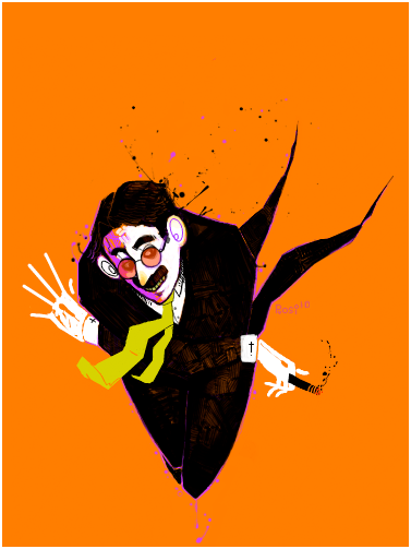 Groucho Marx by positr0nic