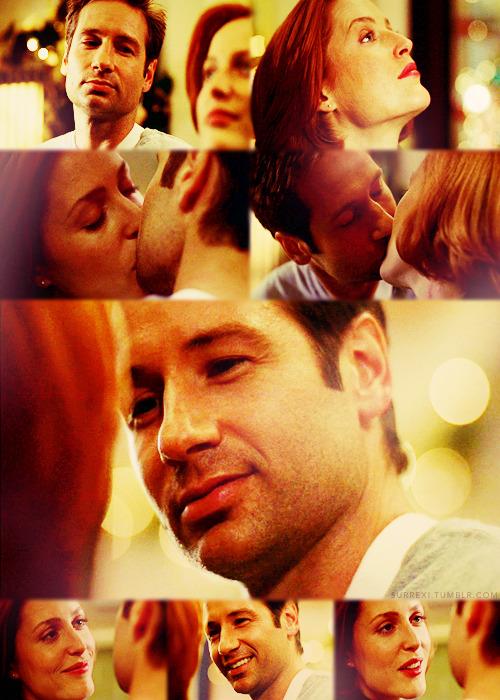 rachelkillers: surrexi: MULDER: The world didn’t end.SCULLY: No, it didn’t. Can we all just take a moment to appreciate, in a deep and heartfelt manner, Fox Mulder’s FACE? Now go make out some more, you two.  Their adorableness KILLZ me. His face melts my heart.