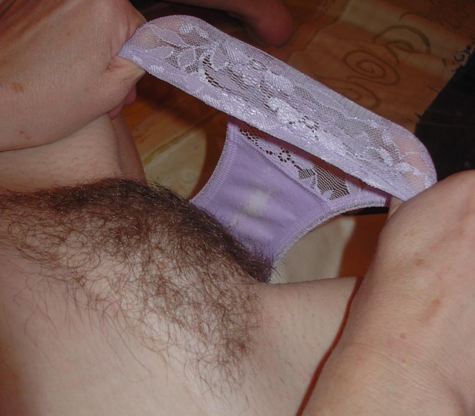 My pussy dirty discharge panties