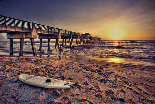 Beach Sunset Tumblr Theme