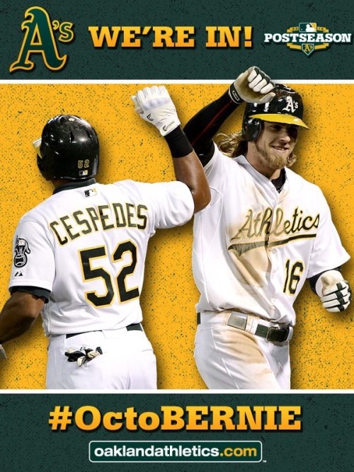 The A&rsquo;s marketing people have way too much fun. 
