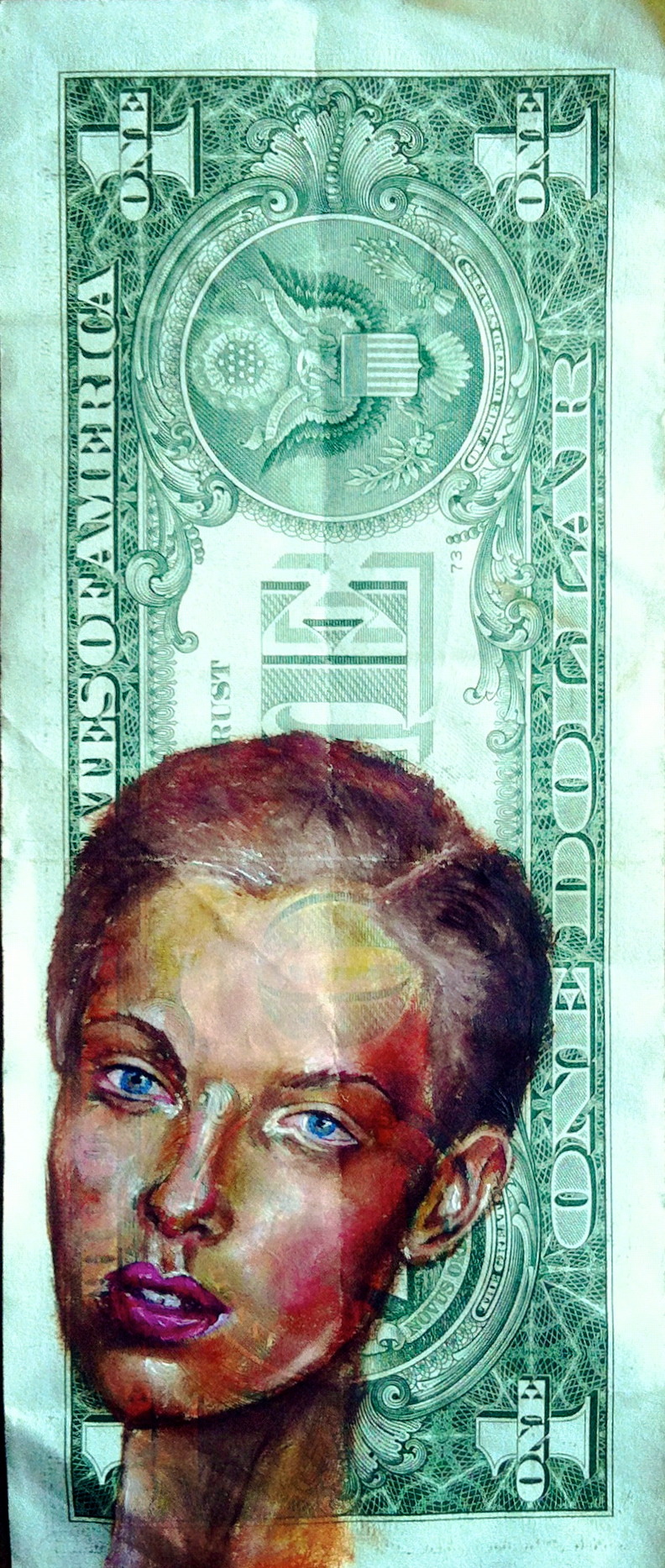 more currency art at my art blog: amy mcdonald