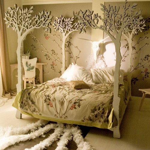princess canopy bed | Tumblr